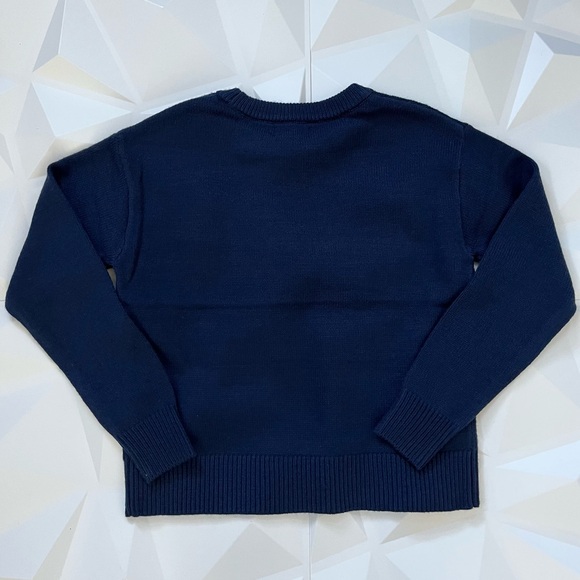 🩷 Express PARIS BOUCLE KNIT PATCH SWEATER Women’s - Picture 8 of 12